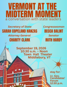 Vermont at the Midterm Moment: A Conversation with State Leaders
